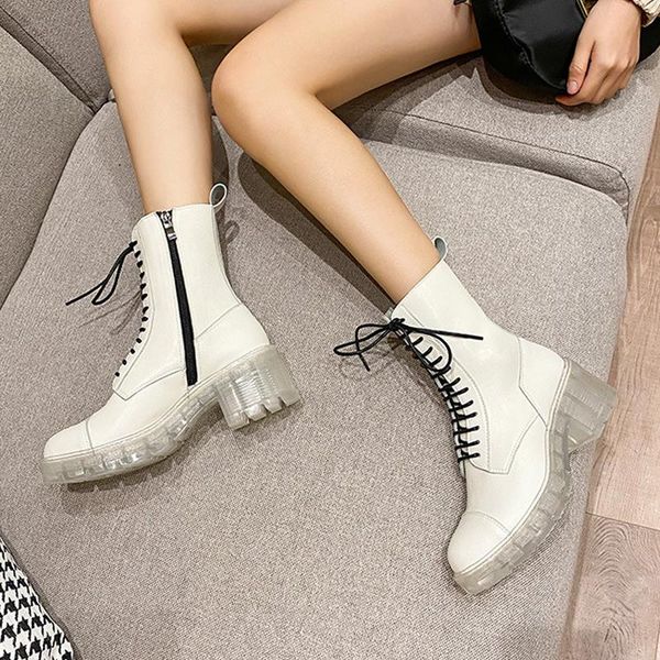 leather nude boots women's british style spring and autumn 2021 casual shoes short women fashion white, Black
leather nude boots women's british style spring and autumn 2021 casual shoes short women fashion white, Black