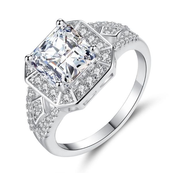 cluster rings yuyijia women's ring assertive men's square zircon hip hop, Golden;silver
cluster rings yuyijia women's ring assertive men's square zircon hip hop, Golden;silver