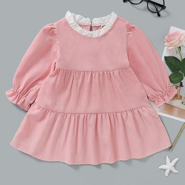 girl's dresses ruffle sleeve baby girl dress spring autumn cute princess party vestidos toddler girls pink clothes elegant, Red;yellow
girl's dresses ruffle sleeve baby girl dress spring autumn cute princess party vestidos toddler girls pink clothes elegant, Red;yellow