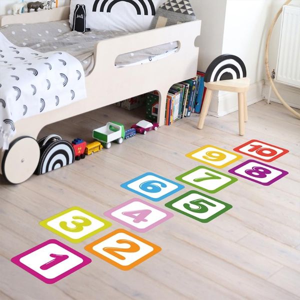 wall stickers 10pcs cute number hopscotch game lattice floor sticker grid decals for boosting gross motor skills kindergarten
wall stickers 10pcs cute number hopscotch game lattice floor sticker grid decals for boosting gross motor skills kindergarten