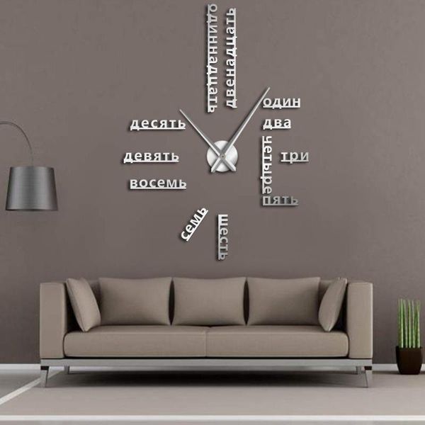 wall clocks diy giant clock large soviet russian numbers foreign language big watch baby room preschool decoration
wall clocks diy giant clock large soviet russian numbers foreign language big watch baby room preschool decoration