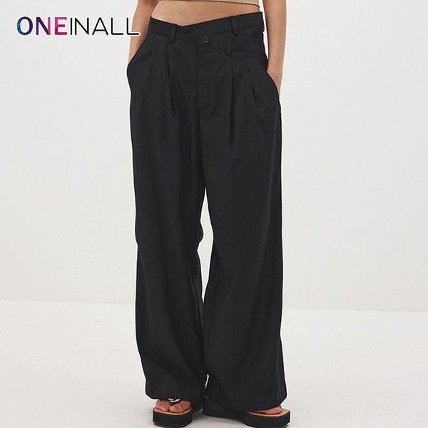 women's pants & capris oneinall black casual for females high waist full length slant pocket relaxed trousers fashion clothing 2021 sty, Black;white
women's pants & capris oneinall black casual for females high waist full length slant pocket relaxed trousers fashion clothing 2021 sty, Black;white
