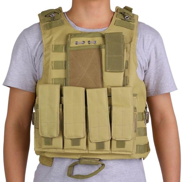 army fans men tactical military vests combat assault plate carrier adjustable vest outdoor hunting jungle equipment jackets, Camo;black
army fans men tactical military vests combat assault plate carrier adjustable vest outdoor hunting jungle equipment jackets, Camo;black