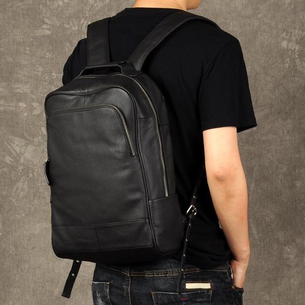 backpack genuine leather men shoulder travel layer closed-toe cowhide fashion school bag korean -style
backpack genuine leather men shoulder travel layer closed-toe cowhide fashion school bag korean -style