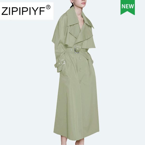 women's trench coats light green elegant women long coat 2021 autumn knee-length temperament ol quality single breasted c2103, Tan;black
women's trench coats light green elegant women long coat 2021 autumn knee-length temperament ol quality single breasted c2103, Tan;black