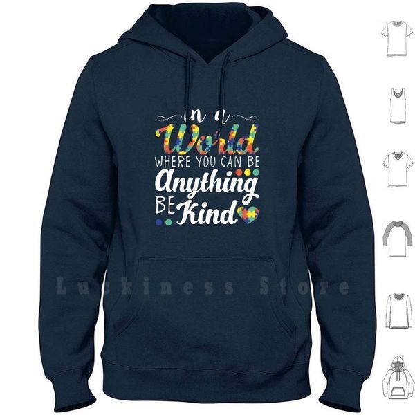 in a world where you can be everything kind autism hoodies long sleeve men's & sweatshirts, Black
in a world where you can be everything kind autism hoodies long sleeve men's & sweatshirts, Black