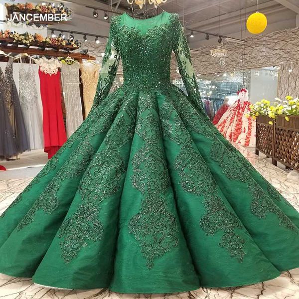 party dresses ls0447 floor length puffy green evening dress o-neck long tulle sleeves lace up back pleat quick, White;black
party dresses ls0447 floor length puffy green evening dress o-neck long tulle sleeves lace up back pleat quick, White;black