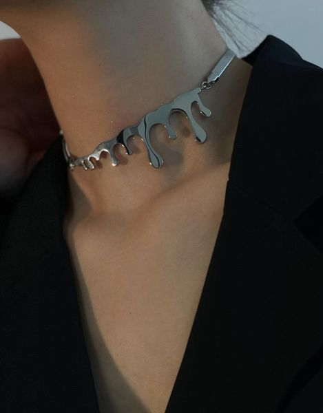 chains fashionable titanium steel necklace accessories female simple and wild cold wind clavicle chain, Silver
chains fashionable titanium steel necklace accessories female simple and wild cold wind clavicle chain, Silver