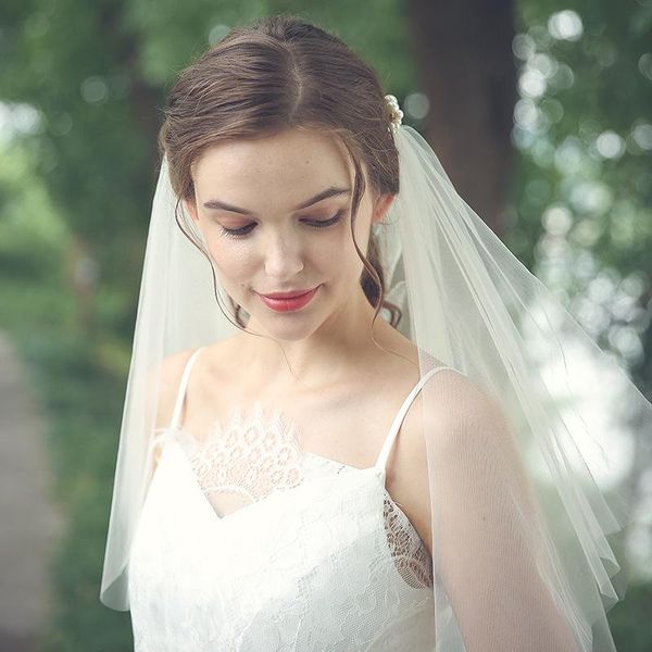 bridal veils handmade pearls ivory color veil wedding hair jewelry women headpiece accessories, Black
bridal veils handmade pearls ivory color veil wedding hair jewelry women headpiece accessories, Black