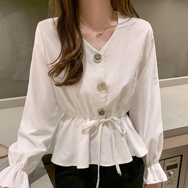 long sleeve white blouse shirt women blusas mujer de moda 2021 v-neck chifffon blusa womens and blouses d852 women's & shirts
long sleeve white blouse shirt women blusas mujer de moda 2021 v-neck chifffon blusa womens and blouses d852 women's & shirts