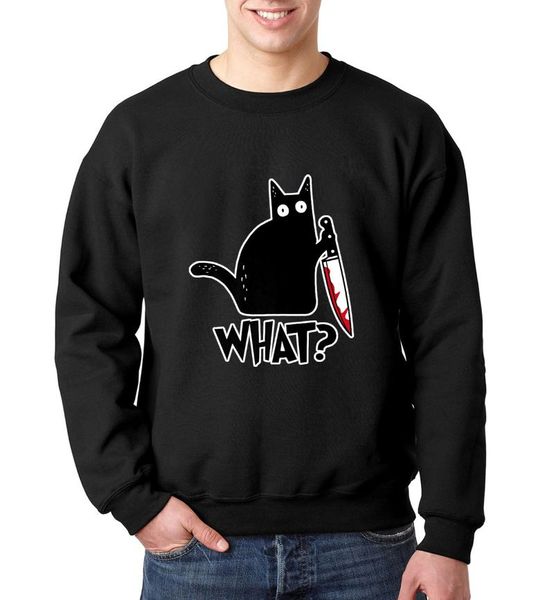 men's hoodies & sweatshirts cat what murderous with knife funny halloween gift fleece hoodie jacket cotton crew-neck for men and women, Black
men's hoodies & sweatshirts cat what murderous with knife funny halloween gift fleece hoodie jacket cotton crew-neck for men and women, Black