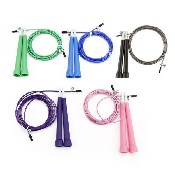1x single skipping rope adjustable jumping speed cable jump wire 5 colors optional boxing/gym cardio lose weight ropes
1x single skipping rope adjustable jumping speed cable jump wire 5 colors optional boxing/gym cardio lose weight ropes