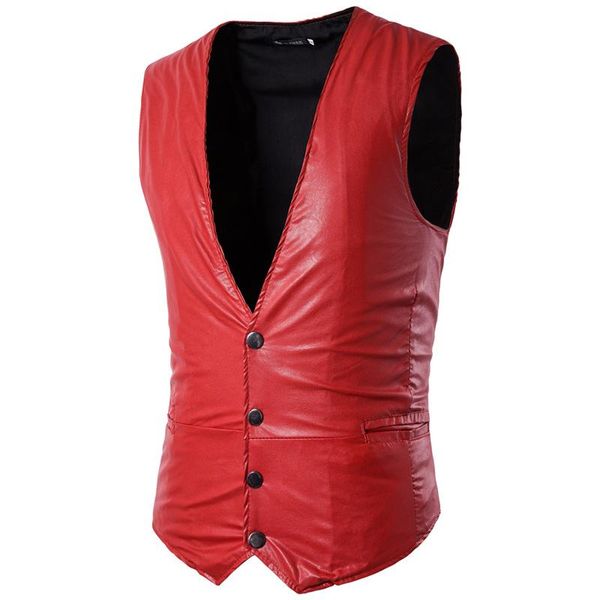 men's vests 2021 arrival pu for men slim fit mens vest male waistcoat gilet homme casual sleeveless formal business jacket, Black;white
men's vests 2021 arrival pu for men slim fit mens vest male waistcoat gilet homme casual sleeveless formal business jacket, Black;white