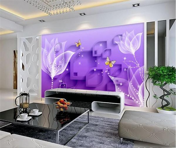 wallpapers 3d floral butterfly wallpaper purple wall mural non-woven for living room home decor papier peint feuillage
wallpapers 3d floral butterfly wallpaper purple wall mural non-woven for living room home decor papier peint feuillage