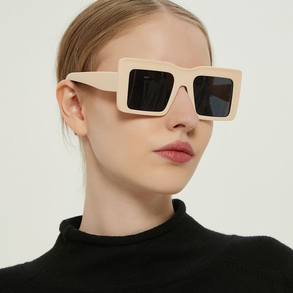 designer sunglasses new arrival 2021 big rectangle futuristic sunglasses women men brand designer fashion shades oversized oculos de sol fem, White;black
designer sunglasses new arrival 2021 big rectangle futuristic sunglasses women men brand designer fashion shades oversized oculos de sol fem, White;black