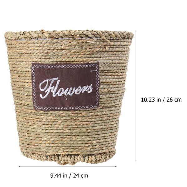 decorative flowers & wreaths vine flowerpot scindapsus aureus rattan plaited nordic style straw large creative knit (cone small size)
decorative flowers & wreaths vine flowerpot scindapsus aureus rattan plaited nordic style straw large creative knit (cone small size)