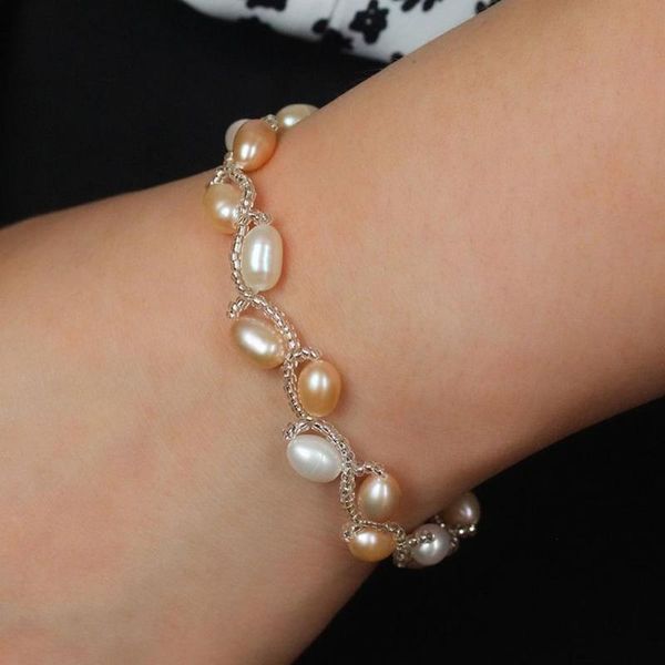 charm bracelets 2021 stylish women imitation pearl all match bracelet korean style twisted lobster clasp girls for gifts, Golden;silver
charm bracelets 2021 stylish women imitation pearl all match bracelet korean style twisted lobster clasp girls for gifts, Golden;silver