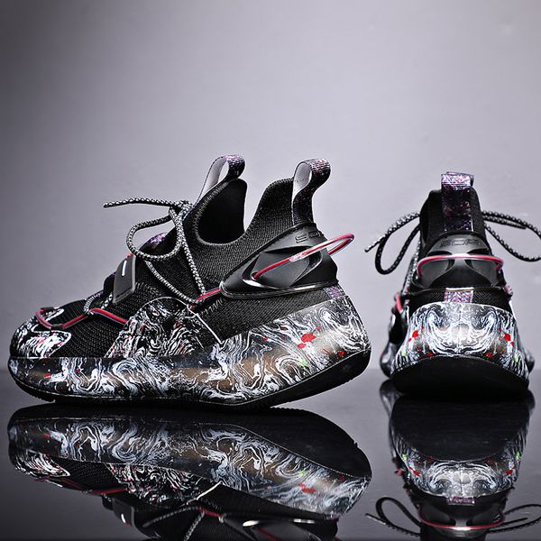 464748 size national fashion mens shoes summer new mens fashion trendy casual shoes height increasing breathable large size sports running s, Black;white
464748 size national fashion mens shoes summer new mens fashion trendy casual shoes height increasing breathable large size sports running s, Black;white
