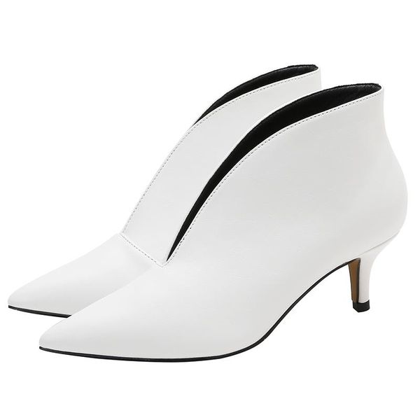 dress shoes white heels women tip head v mouth autumn winter thin female pumps patent leather black high-heeled fashion bare boots
dress shoes white heels women tip head v mouth autumn winter thin female pumps patent leather black high-heeled fashion bare boots