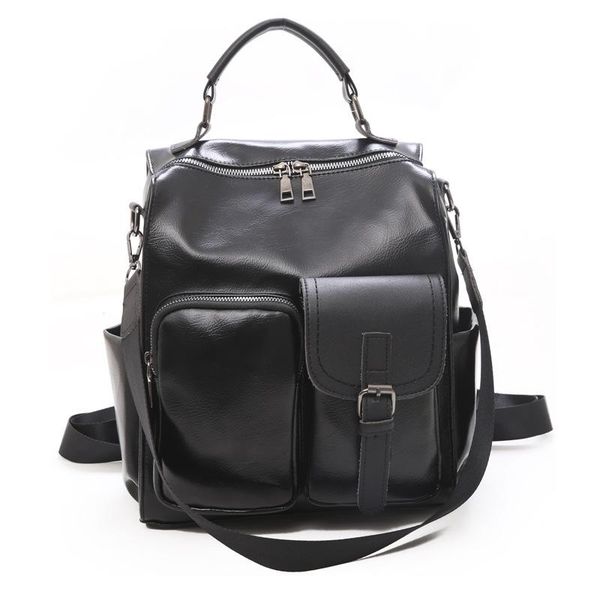 backpack pu leather backpacks large capacity waterproof bookbag female fashion vintage bags
backpack pu leather backpacks large capacity waterproof bookbag female fashion vintage bags