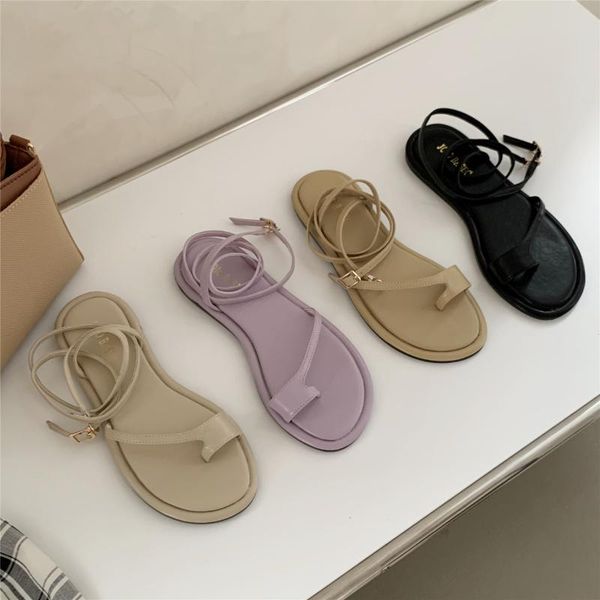 sandals 2021 toes women cross ankle buckle round rome flats shoes lace-up summer beach for, Black
sandals 2021 toes women cross ankle buckle round rome flats shoes lace-up summer beach for, Black