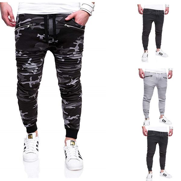 pant fashion slacks men's autumn and winter design personalized sports pants pocket zipper hip hop striped fitness, Black
pant fashion slacks men's autumn and winter design personalized sports pants pocket zipper hip hop striped fitness, Black