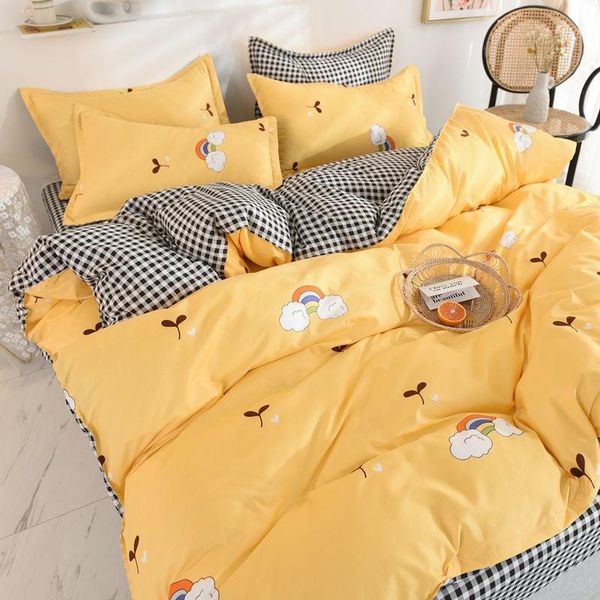 bedding sets duvet cover flat sheet pillowcase girls boys bed linen kids gird rainbow winter king single full size set 2021 
bedding sets duvet cover flat sheet pillowcase girls boys bed linen kids gird rainbow winter king single full size set 2021