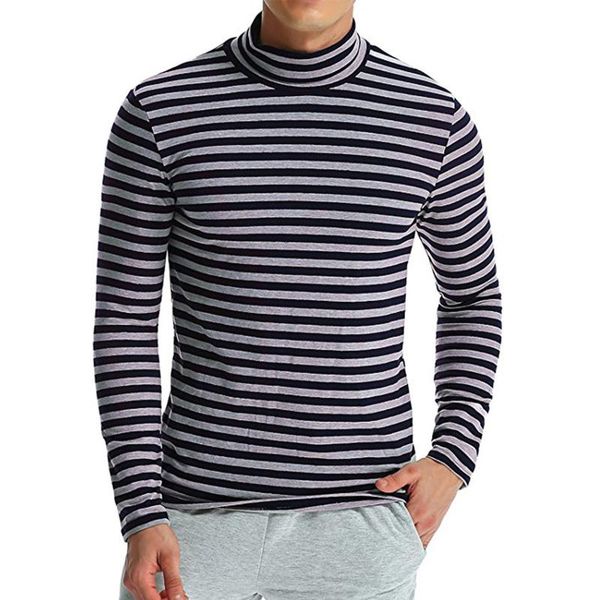 men's t-shirts harajuku slim fit striped tshirt men turtleneck warm basic oversized t shirt for autumn winter clothing casual camisas, White;black
men's t-shirts harajuku slim fit striped tshirt men turtleneck warm basic oversized t shirt for autumn winter clothing casual camisas, White;black