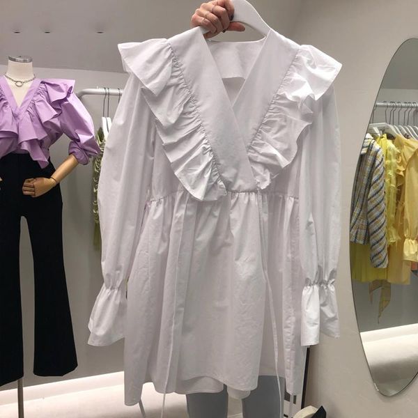casual dresses 2021 spring elegant ruffled ladies korean long-sleeved v-neck midi skirt dress, Black;gray
casual dresses 2021 spring elegant ruffled ladies korean long-sleeved v-neck midi skirt dress, Black;gray