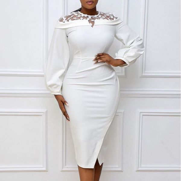 women dresses patchwork mesh long lantern sleeve navy blue bodycon slim office ladies classy fashion african female vestidos 210416, Black;gray
women dresses patchwork mesh long lantern sleeve navy blue bodycon slim office ladies classy fashion african female vestidos 210416, Black;gray