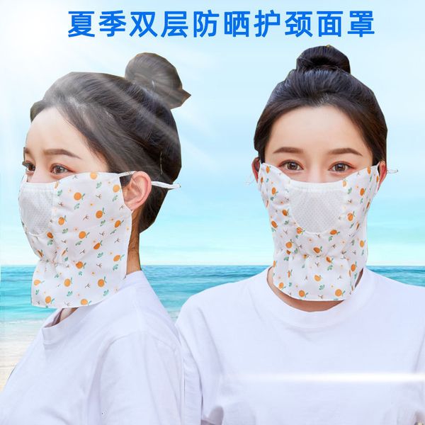 thin women's summer sunscreen breathable neck protection anti ultraviolet sunshade chiffon printed mask
thin women's summer sunscreen breathable neck protection anti ultraviolet sunshade chiffon printed mask