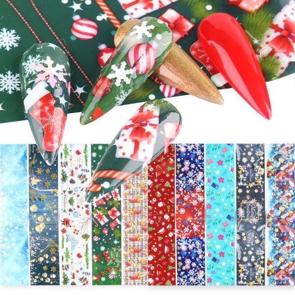 10pcs christmas foils transfer stickers decal winter snowflake elk starry paper sliders colorful tree nails accessories besw71151, Black
10pcs christmas foils transfer stickers decal winter snowflake elk starry paper sliders colorful tree nails accessories besw71151, Black