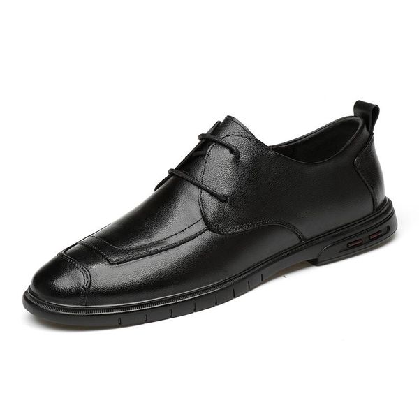 dress shoes genuine leather men classic plain lace up derby daily business office formal elegant wedding suit, Black
dress shoes genuine leather men classic plain lace up derby daily business office formal elegant wedding suit, Black