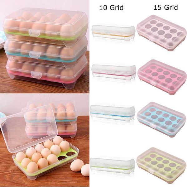 storage bottles & jars plastic egg tray holder fresh-keeping box container portable organizer bin with lid for household 1pcs
storage bottles & jars plastic egg tray holder fresh-keeping box container portable organizer bin with lid for household 1pcs