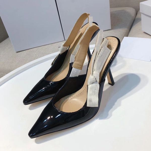 classics high heels sandals women pointed toes dress shoes striped letter genuine leather pumps ladies fashion party he, Black
classics high heels sandals women pointed toes dress shoes striped letter genuine leather pumps ladies fashion party he, Black