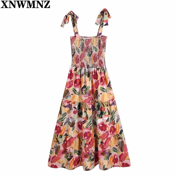 women fashion with smocking graffiti print midi dress vintage backless bow tied straps female dresses vestidos robe 210520, Black;gray
women fashion with smocking graffiti print midi dress vintage backless bow tied straps female dresses vestidos robe 210520, Black;gray