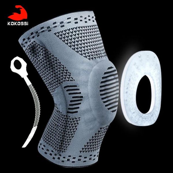 kokossi nylon elastic sports knee pads breathable support brace running fitness hiking cycling protector silicone pad elbow &, Black;gray
kokossi nylon elastic sports knee pads breathable support brace running fitness hiking cycling protector silicone pad elbow &, Black;gray