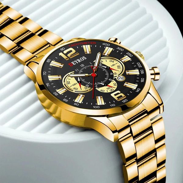 wristwatches fashion mens sports watches luxury gold stainless steel quartz wrist watch men business casual leather relogio masculino, Slivery;brown
wristwatches fashion mens sports watches luxury gold stainless steel quartz wrist watch men business casual leather relogio masculino, Slivery;brown
