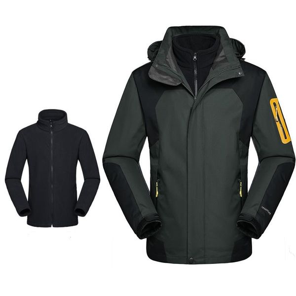 autumn winter casual windbreaker jacket men outdoor waterproof 2 in 1 warm hooded coat army military tactical fleece jackets 5xl men's, Black;brown
autumn winter casual windbreaker jacket men outdoor waterproof 2 in 1 warm hooded coat army military tactical fleece jackets 5xl men's, Black;brown
