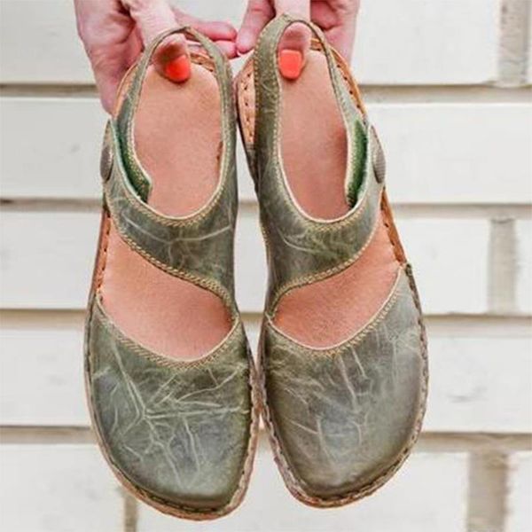 summer women vintage sandals woman soft flat women's comfortable ladies casual pu leather footwear female beach shoes plus size, Black
summer women vintage sandals woman soft flat women's comfortable ladies casual pu leather footwear female beach shoes plus size, Black