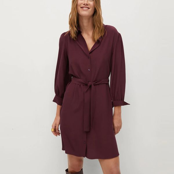 dresses elegant belt shirt women long sleeve lapel collar mini office es woman fashion pleated autumn vestidos, Black;gray
dresses elegant belt shirt women long sleeve lapel collar mini office es woman fashion pleated autumn vestidos, Black;gray