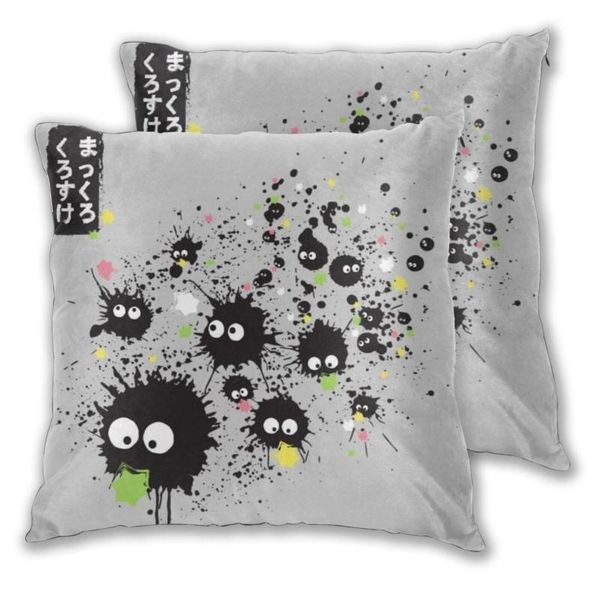 cushion/decorative pillow throw pillows case makkuro kurosuke ink cushion cover pillowcase decorative/nap room sofa covers
cushion/decorative pillow throw pillows case makkuro kurosuke ink cushion cover pillowcase decorative/nap room sofa covers