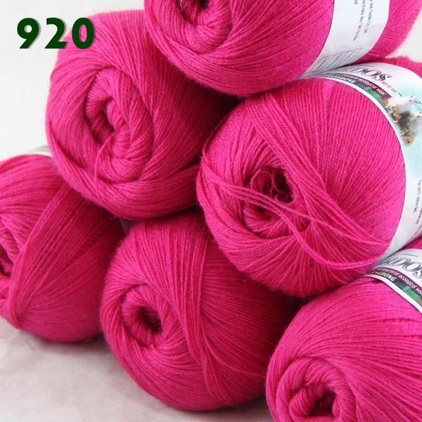 lot 6 skeins lace soft acrylic wool 5% cashmere yarn hand knitting 238-920-6 berry pink, Black;white
lot 6 skeins lace soft acrylic wool 5% cashmere yarn hand knitting 238-920-6 berry pink, Black;white