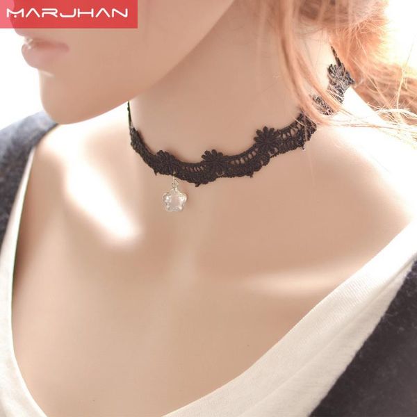 fashion women's jewelry cloth lace tattoo choker necklace women crystal pendant mix design gift for girl collares chokers, Golden;silver
fashion women's jewelry cloth lace tattoo choker necklace women crystal pendant mix design gift for girl collares chokers, Golden;silver