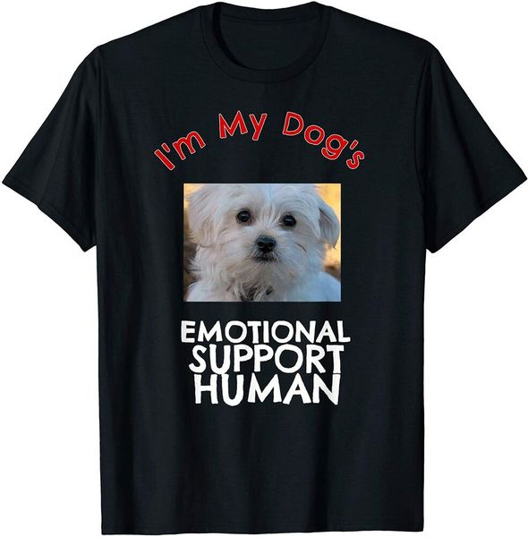 maltese dog emotional support human funny t-shirt tee shirt size s-5xl, White;black
maltese dog emotional support human funny t-shirt tee shirt size s-5xl, White;black