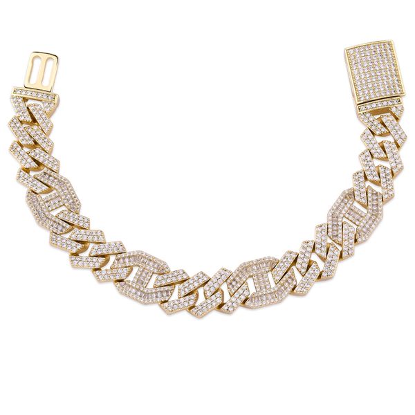 jinao new luxury 14mm bracelet copper gold color iced out cz paved hip hop fashion jewelry gift for charming men x0509, Black
jinao new luxury 14mm bracelet copper gold color iced out cz paved hip hop fashion jewelry gift for charming men x0509, Black