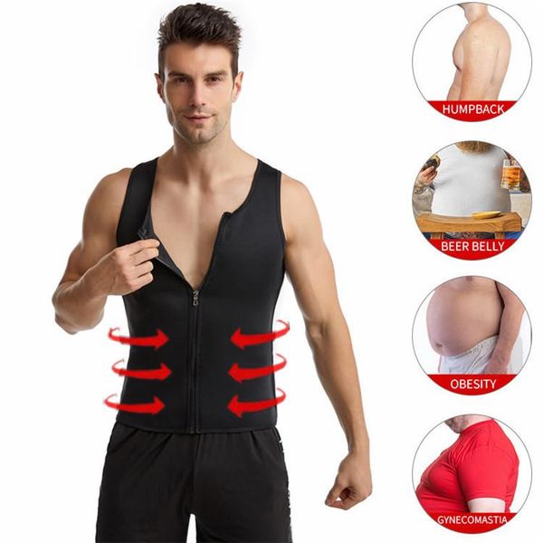 men's zipper waist trainer vest sauna sweat body shaper tank slimming trimmer t shirt plus size -4xl mens bodysuit shapers, Black;brown
men's zipper waist trainer vest sauna sweat body shaper tank slimming trimmer t shirt plus size -4xl mens bodysuit shapers, Black;brown