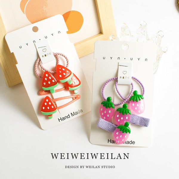 hair accessories children's fruit bands set girl's scrunchies, Slivery;white
hair accessories children's fruit bands set girl's scrunchies, Slivery;white