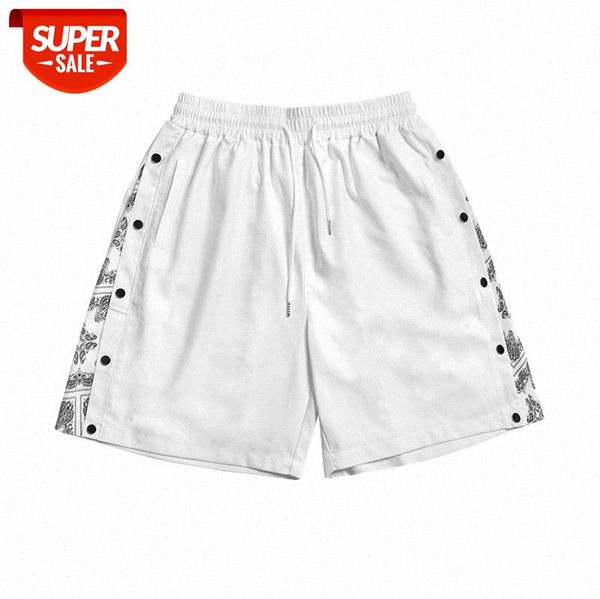 side-breasted cashew flower stitching shorts men's street hip-hop loose casual five-point pants #bv82, Black
side-breasted cashew flower stitching shorts men's street hip-hop loose casual five-point pants #bv82, Black