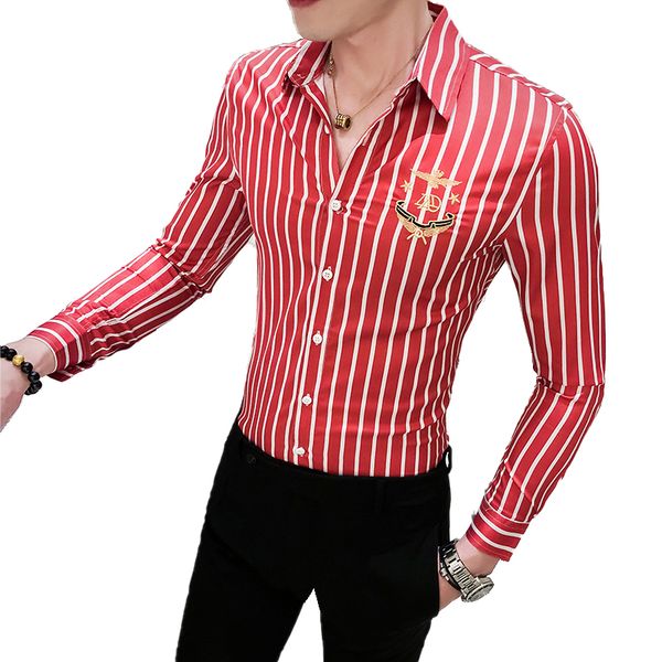 brands 26 colour / boutique fashion design printing mens casual long-sleeved shirt social stripes male slim long-sleeved shirts 4xl 5xl, White;black
brands 26 colour / boutique fashion design printing mens casual long-sleeved shirt social stripes male slim long-sleeved shirts 4xl 5xl, White;black